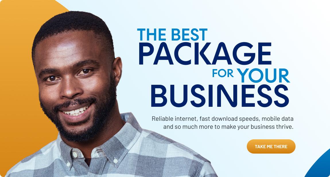 Package for your business banner