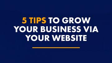 landing page
