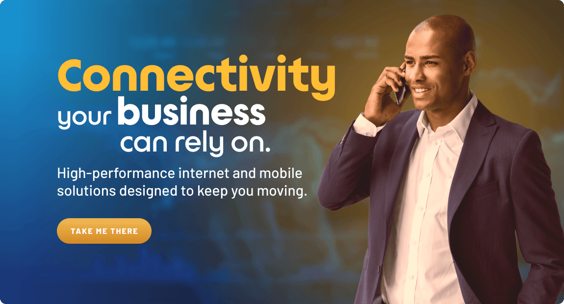 Flow business telecom solutions St. Maarten homepage banner mobile connectivity